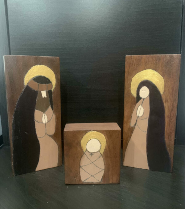 Ceramic Nativity Set